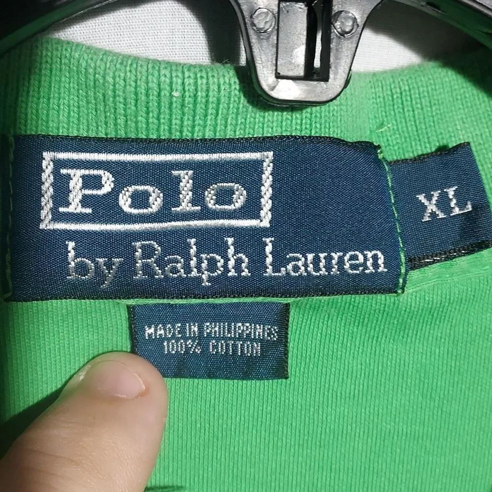 Polo Ralph Lauren 100%‎ cotton men's polo shirt US size XL